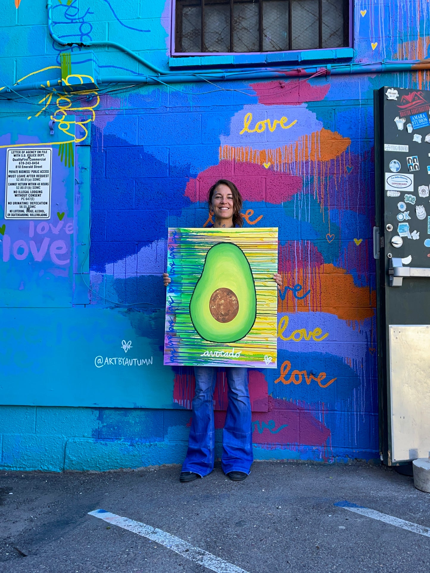 The Avocado One print