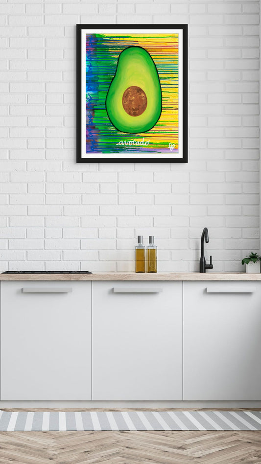 The Avocado One print