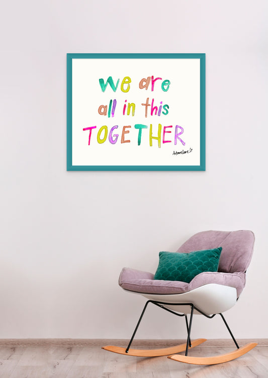 We are all in this together