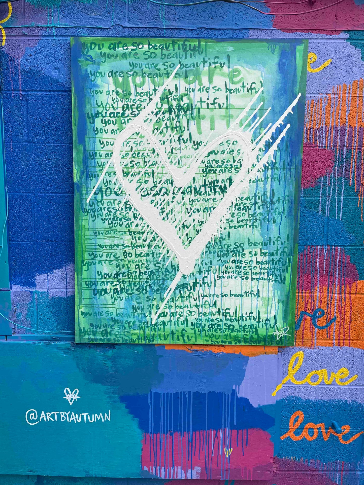 You Are So Beautiful print