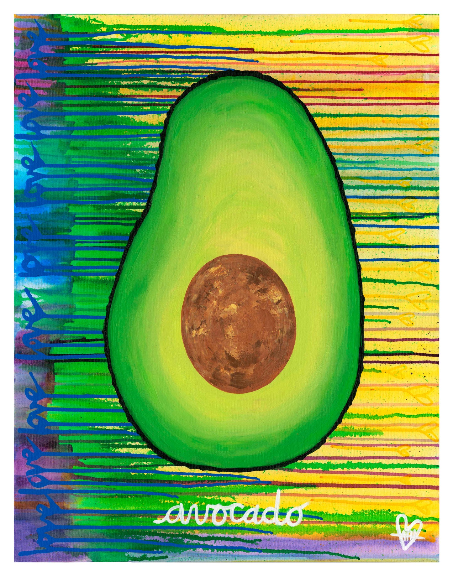 The Avocado One print