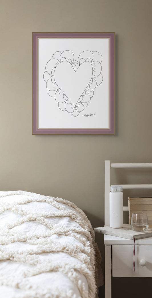 Heart Doily